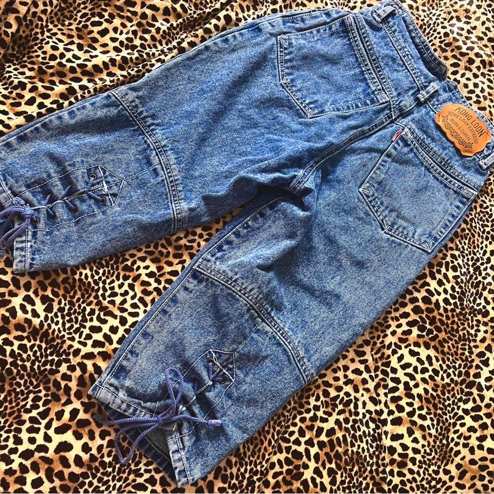 KONG LOON [RARE] 80’s Vintage High-Waisted Capri Jeans ⋆ PRE-LOVED ⋆
